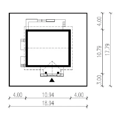 Południe na łące - wariant III — plan sytuacyjny 1