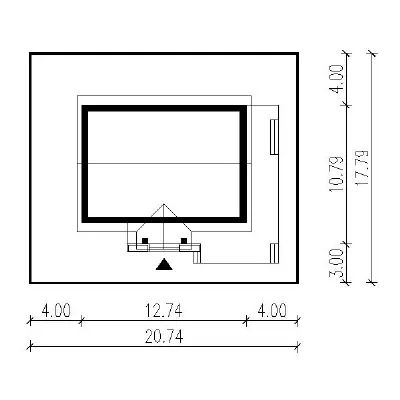 Południe na łące - wariant IV — plan sytuacyjny 1 (odbicie lustrzane)
