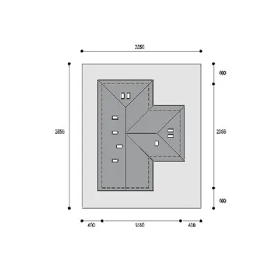 Portland — plan sytuacyjny 1 (odbicie lustrzane)