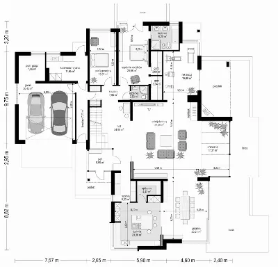 Prestiżowy — rzuty kondygnacji 1