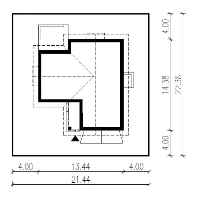 Promień słońca - wariant III — plan sytuacyjny 1