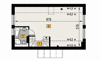 Przebojowy B — rzuty kondygnacji 2