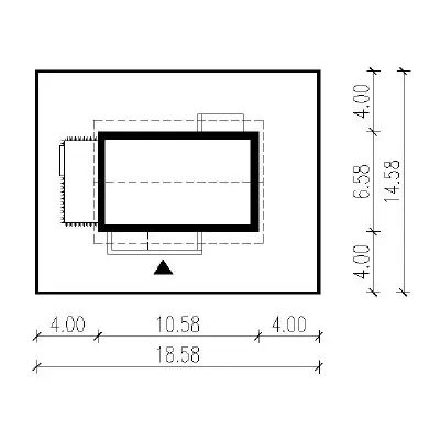 Przebojowy B3 — plan sytuacyjny 1 (odbicie lustrzane)
