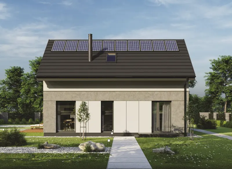 Projekt domu Przebojowy C4 — wizualizacja