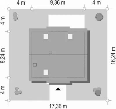 Przygoda — plan sytuacyjny 1