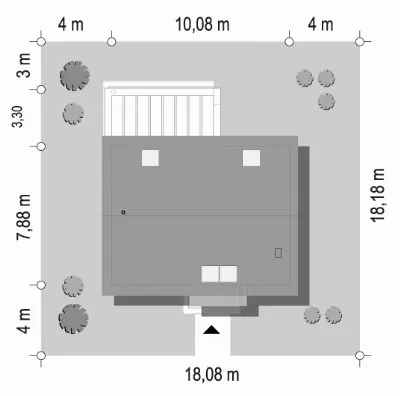 Przyjemny 5 — plan sytuacyjny 1