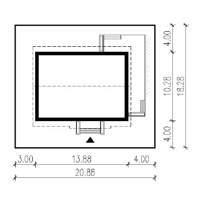 Przystępny — plan sytuacyjny 1 (odbicie lustrzane)