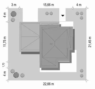 Qubik 2 — plan sytuacyjny 1