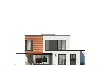 Qubik 4 — elewacje 2 (odbicie lustrzane)