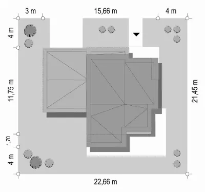 Qubik — plan sytuacyjny 1