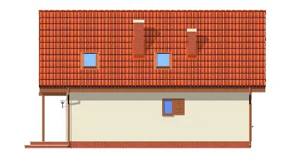Radosny — elewacje 2 (odbicie lustrzane)