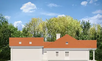Rezydencja Parkowa 3 D — elewacje 4 (odbicie lustrzane)