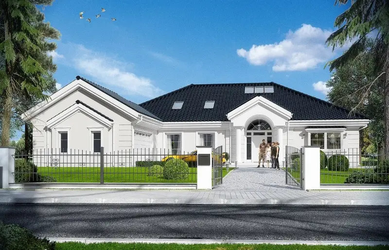 Projekt domu Rezydencja Parkowa 3 — wizualizacja