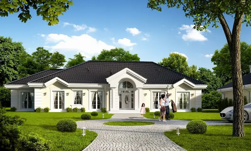 Projekt domu Rezydencja Parkowa 4 — wizualizacja