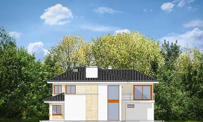 Riwiera — elewacje 3 (odbicie lustrzane)