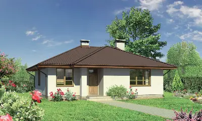 Róże w ogrodzie — wizualizacje 1