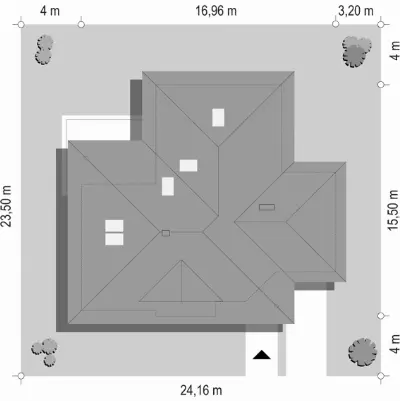 Rozwojowy — plan sytuacyjny 1 (odbicie lustrzane)