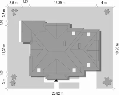 Rubin 3 — plan sytuacyjny 1