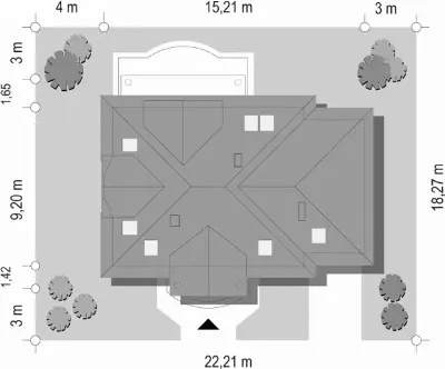Saga — plan sytuacyjny 1