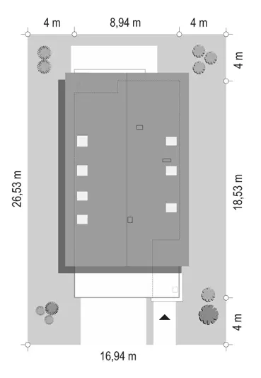 Salsa — plan sytuacyjny 1 (odbicie lustrzane)