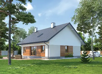 Samotna gwiazda - wariant I — wizualizacje 2 (odbicie lustrzane)
