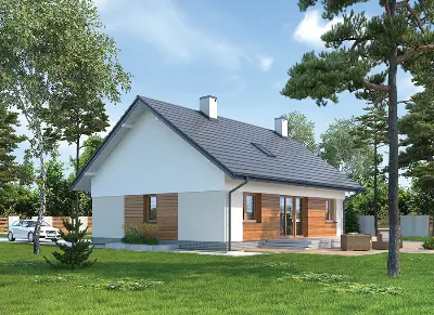 Samotna gwiazda - wariant I — wizualizacje 1