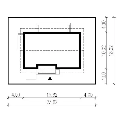 Samotna gwiazda - wariant II — plan sytuacyjny 1