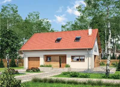 Senne marzenie (etap II, aranżacja 1) — wizualizacje 2 (odbicie lustrzane)