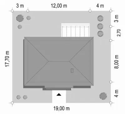 Sensowny 3 — plan sytuacyjny 1 (odbicie lustrzane)