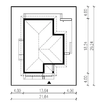 Serdeczny - wariant II — plan sytuacyjny 1