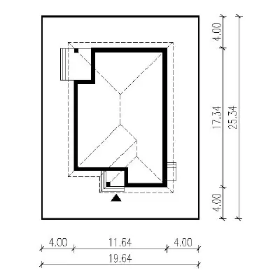 Słoneczna polana - wariant III — plan sytuacyjny 1