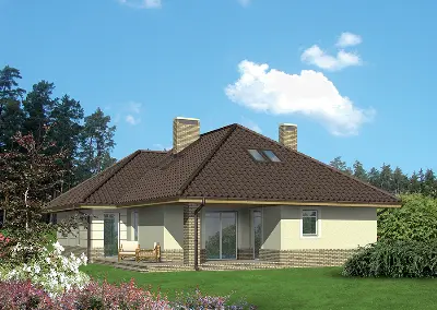 Spokojna przystań - wariant II (etap I) — wizualizacje 1