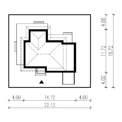 Spokojna wyspa — plan sytuacyjny 1 (odbicie lustrzane)