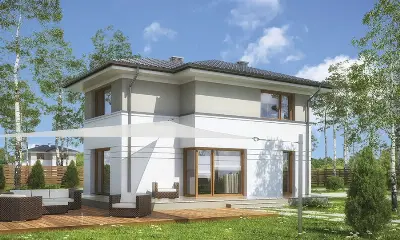 Spokojna wyspa — wizualizacje 2 (odbicie lustrzane)