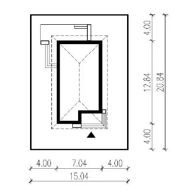 Sprytny — plan sytuacyjny 1 (odbicie lustrzane)