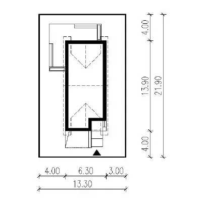 Stosowny — plan sytuacyjny 1 (odbicie lustrzane)