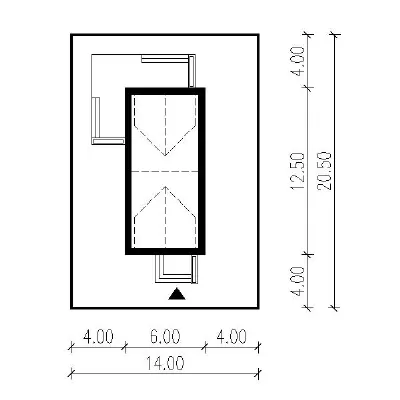 Światła miasta - wariant V — plan sytuacyjny 1 (odbicie lustrzane)