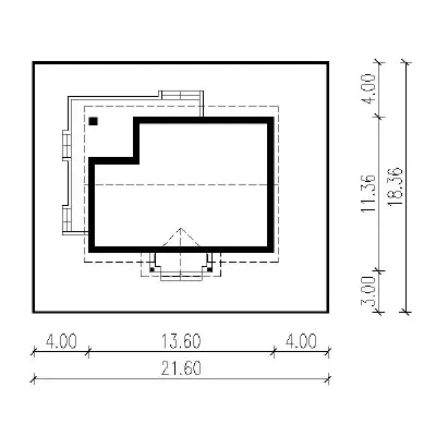 Świerki nad jeziorem — plan sytuacyjny 1