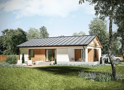 Świerki nad jeziorem — wizualizacje 2