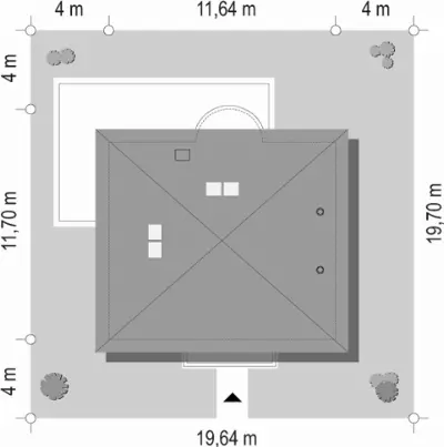 Szafir — plan sytuacyjny 1