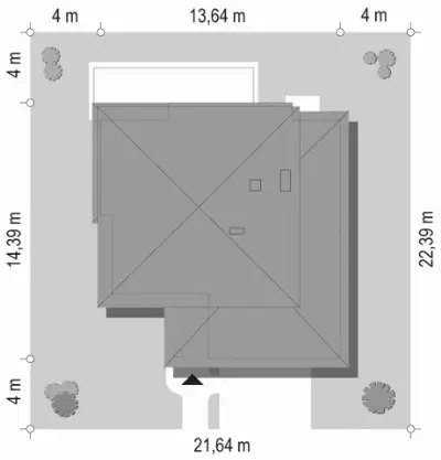 Szmaragd 5 — plan sytuacyjny 1