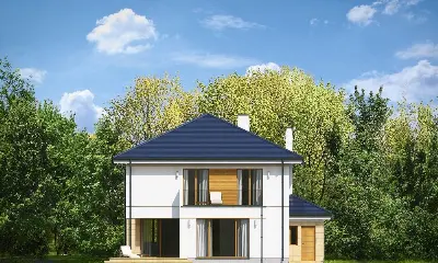Szmaragd 6 — elewacje 2 (odbicie lustrzane)