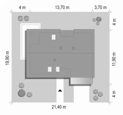 Tango — plan sytuacyjny 1 (odbicie lustrzane)