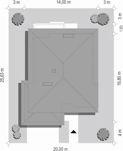 Topaz 3 — plan sytuacyjny 1 (odbicie lustrzane)