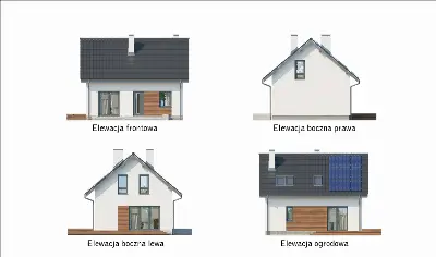 Trafna decyzja - wariant I — elewacje 1