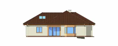 Trzypokoleniowy — elewacje 3 (odbicie lustrzane)