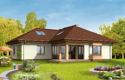Trzypokoleniowy — wizualizacje 2 (odbicie lustrzane)