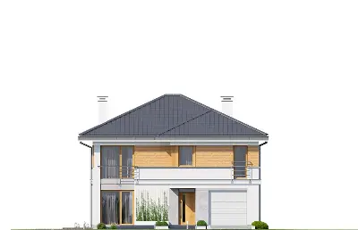 Tytan 5 B — elewacje 1