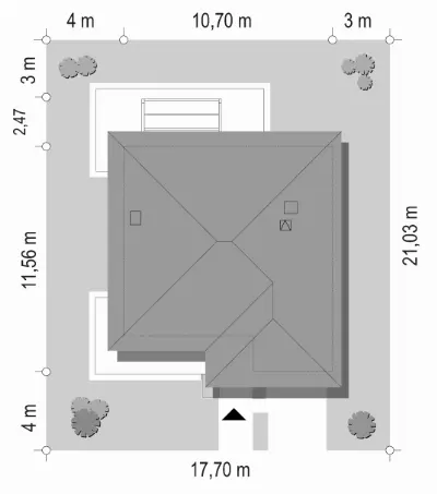 Tytan 6 B — plan sytuacyjny 1