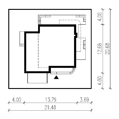Uroczysty — plan sytuacyjny 1 (odbicie lustrzane)